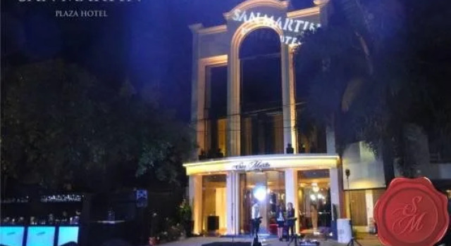 San Martin Plaza Hotel, Rezerwuj Hotel Hotele w Palmar z parkingiem, Parking