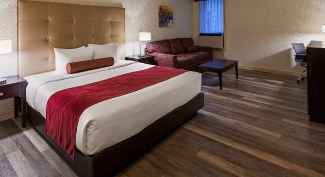 Кровать в общем номере Hotel Europa, BW Signature Collection