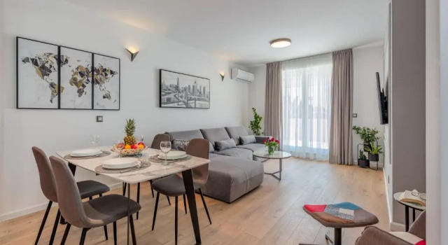 Апартаменты с 2 комнатами с видом на море Beachfront Apartment Split