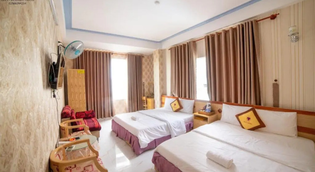 Четырёхместный номер Standard с видом на море Yen Vy 04 Luxury Hotel