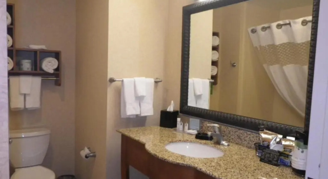 Четырёхместный номер Superior Hampton Inn & Suites Buffalo