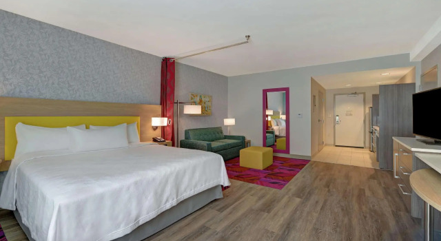 Двухместная студия Home2 Suites by Hilton West Palm Beach Airport, FL