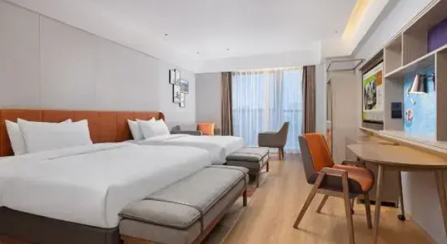 Четырёхместный семейный люкс Home2 Suites by Hilton Huaihua Hecheng