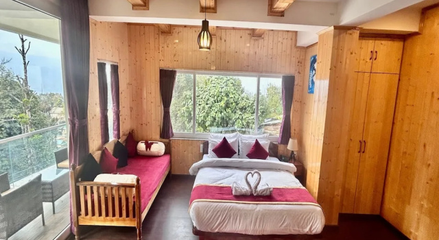 Номер Premium с видом на горы Amaira Resort & Farms - Mirik, West Bengal