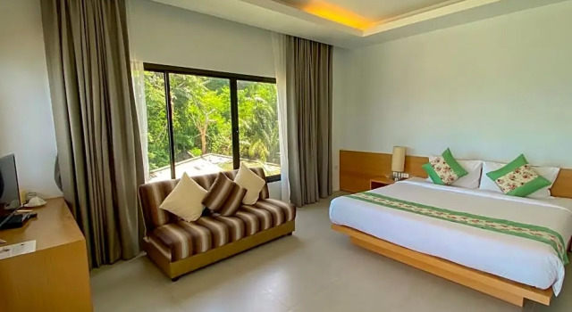 Номер Deluxe с видом на море White Sand Halal House Krabi