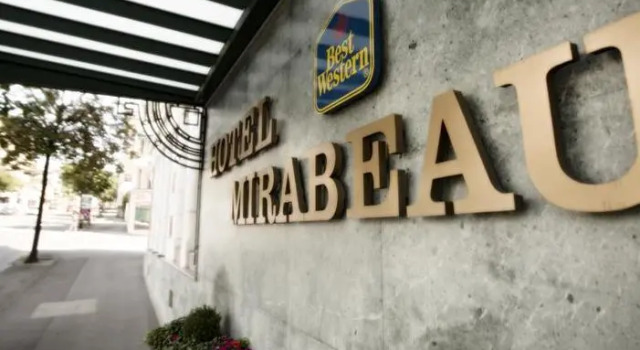 Четырёхместный семейный номер Standard Hotel Mirabeau, BW Signature Collection, Lausanne