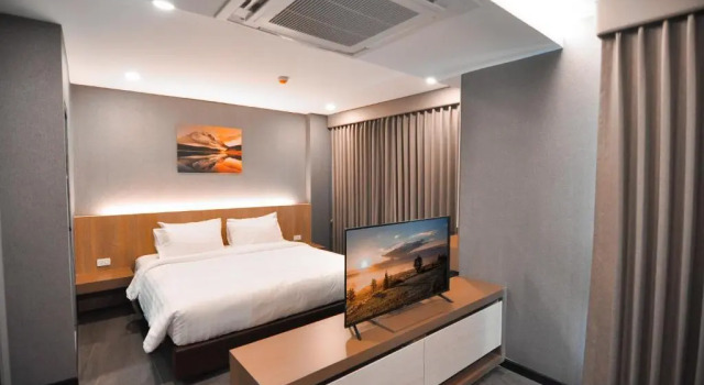 Люкс с видом на реку The S Block Condotel