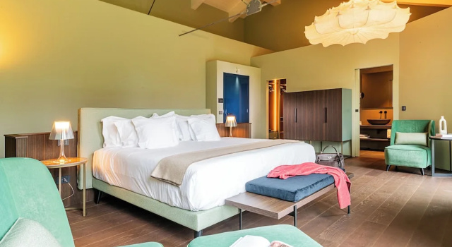 Junior suite con vista sul giardino Le Cattedrali Relais by Laqua Collection