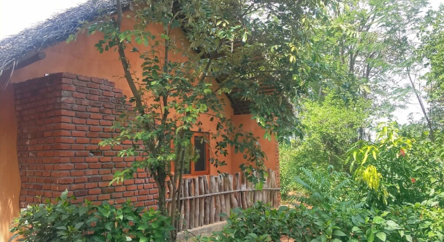 Бунгало c 1 комнатой с видом на сад Kuwera Eco Lodge
