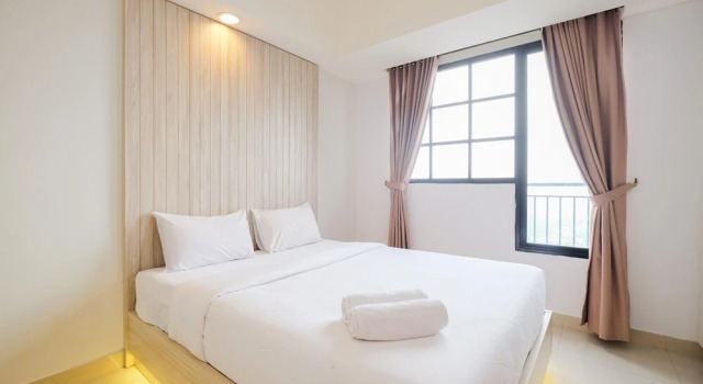 Minimalist 1Br With Extra Room At Evenciio Margonda Apartment
