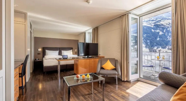 Двухместный номер Deluxe с видом на Айгер Belvedere Swiss Quality Hotel