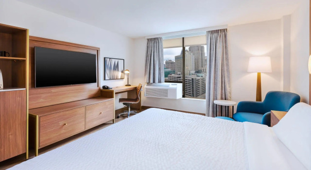 Двухместный номер Standard Hotel Indigo Detroit Downtown by IHG