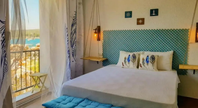 Номер Deluxe Sigacik Poseidon Boutique Hotel