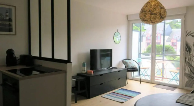 Appartement Perros-Guirec, 2 pièces, 4 personnes - FR-1-368-260, Rezerwuj Apartament Perros-Guirec 