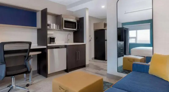 Двухместный люкс Home2 Suites By Hilton Elkhart