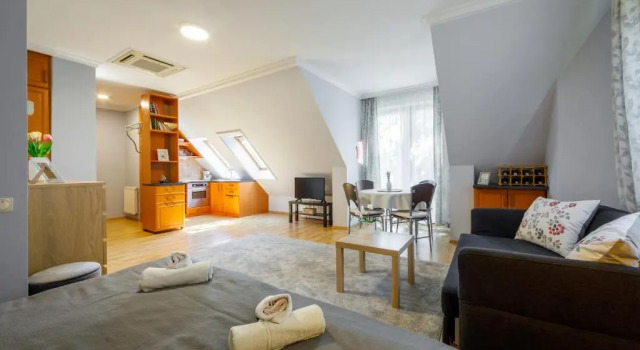 Апартаменты с видом на сад Villa Muzsa Apartment House
