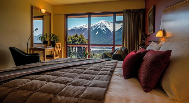 Номер Standard с видом на горы Wilderness Lodge Arthurs Pass