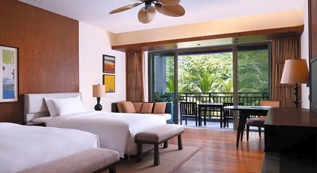 Одноместный семейный номер Standard с видом на сад Le Méridien Shimei Bay Beach Resort & Spa