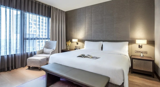 Номер Premier c 1 комнатой Ascott Raffles City Chengdu