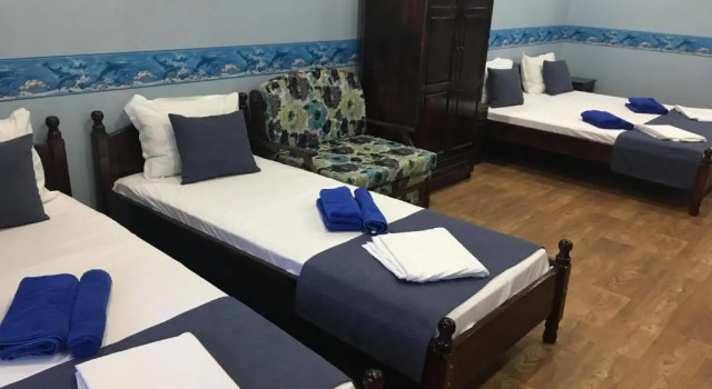 Четырёхместный номер Standard с балконом и с видом на море Morski Briag Hotel