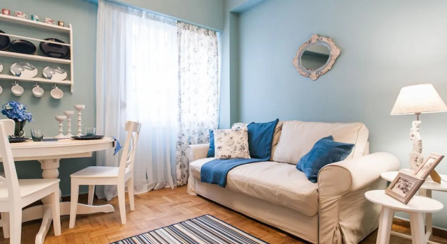 Апартаменты c 1 комнатой с балконом Charming Acropolis Metro Apartment