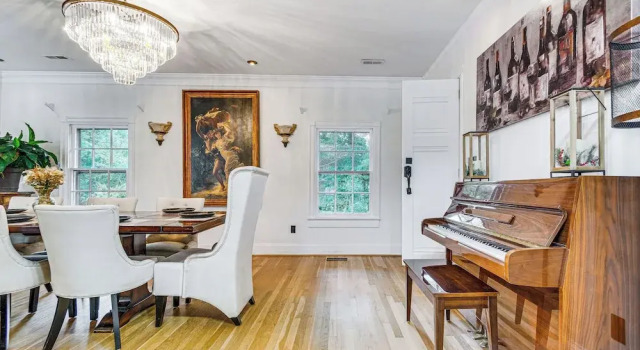 Spacious Durham Home w/ Fire Pit & Hot Tub!