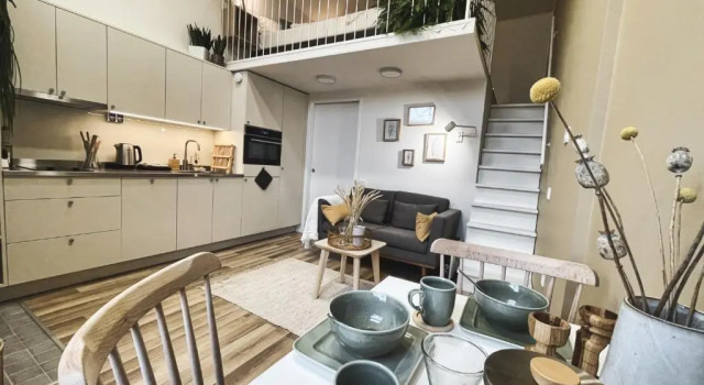 Студия Basecamp Tiny House Eco-resort IJmuiden