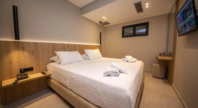 Двухместный номер Бюджетный (без окна) цокольный этаж Hotel Portanova