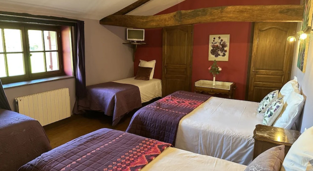 Семейный номер Standard Chambres d'hôtes Le Puy d'Anché