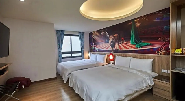 Семейный номер Standard Chillax Inn 知樂愛河館