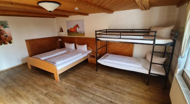 Четырёхместный номер Standard Allgäu Meadow Ranch