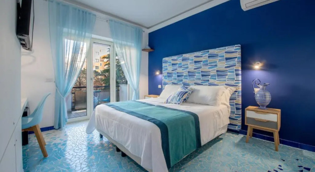 Двухместный номер Deluxe с балконом Aquae Romanae Piazza Lauro