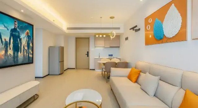 Люкс с балконом Hualian U She Executive Apartment (Shenzhen Coast Chengnanyou Clothing City Branch)