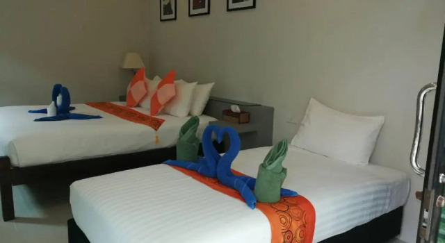 Трёхместный номер Standard с видом на сад Sun Moon Star Resort Koh Phangan