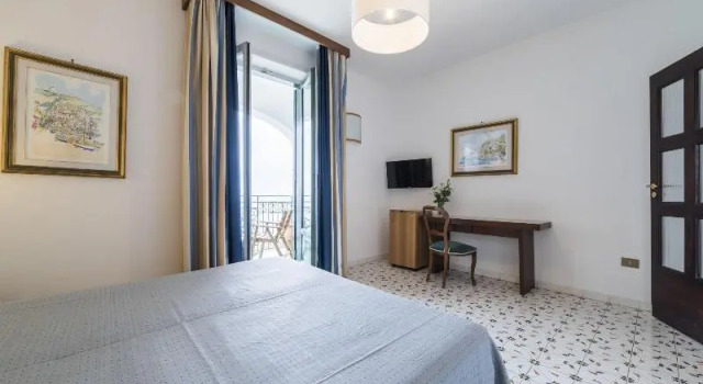 Двухместный номер Standard с балконом и с видом на море Hotel Sole