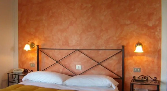 Трёхместный номер Standard с балконом и с красивым видом из окна Hotel Sangallo