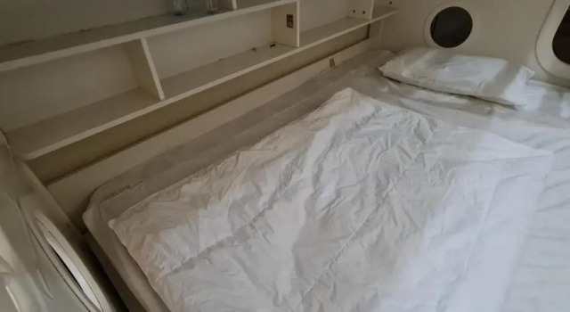 Кровать в общем номере Dubai Hostel Bedspace and Backpackers