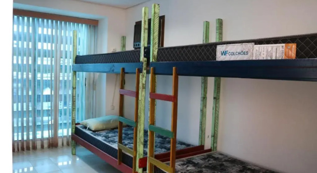 Кровать в общем номере Hostel 33 Brazil