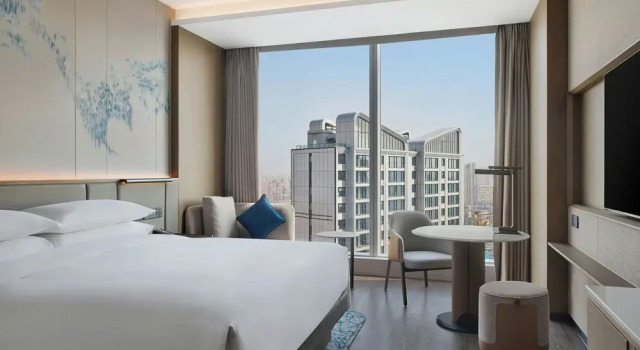 Двухместный люкс Deluxe Courtyard by Marriott Nantong
