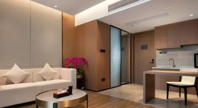 Двухместный люкс Deluxe Qionghai Guantang Genghua Jianguo Hot spring Hotel