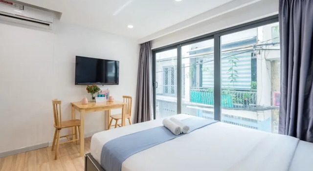Двухместная студия с балконом Cozrum Homes - Saphera Residence
