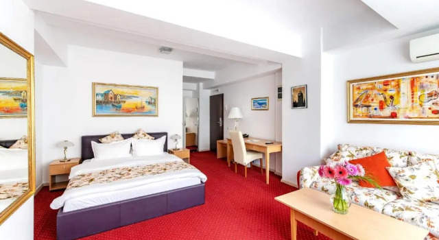 Superior Double room with balcony Bucur Accommodation