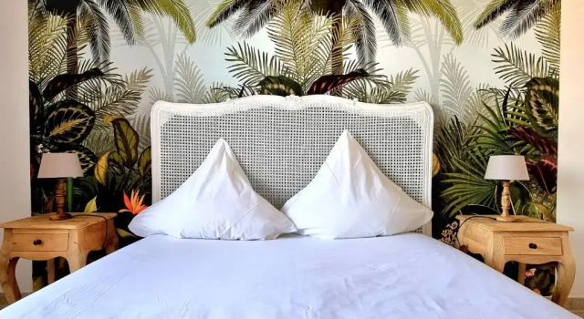 Трёхместный номер Comfort с балконом и с красивым видом из окна Castillon Des Baux