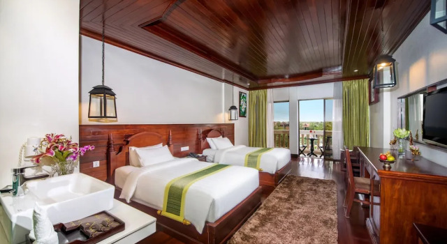 Двухместный номер Deluxe с балконом Borei Angkor Resort & Spa
