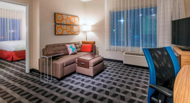 Двухместный люкс c 1 комнатой с видом на город Towneplace Suites By Marriott Hays