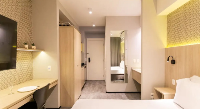 Estudio Moderno - Vila Madalena, Забронировать Апартаменты/квартира Пиньейрос Сан-Пауло, рядом с Вила-Мадалена
