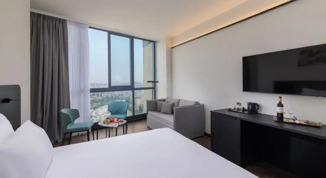 Standard- dobbelt værelse Rimonim Shalom Jerusalem Hotel