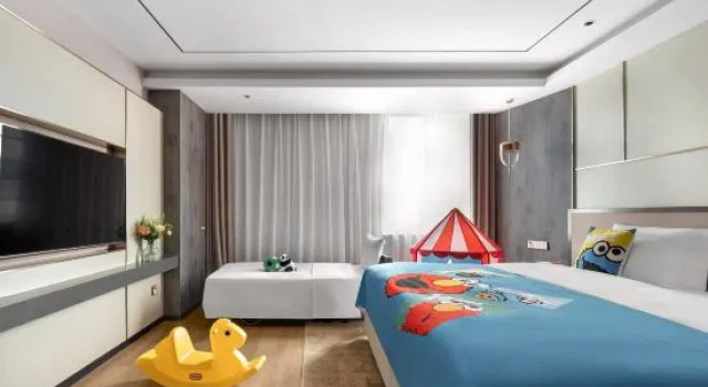 Семейный тент Мансарда Shanshui S Hotel (Chengdu Kuanzhai Alley Tianfu Square)