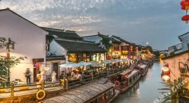 Junyi Chain Hotel (Suzhou Shantang Street Liuyuan Branch), Book Hotel Suzhou Kina, nær Shilu Station