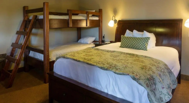 Четырёхместный номер Standard с видом на сад Duck Inn Lodge